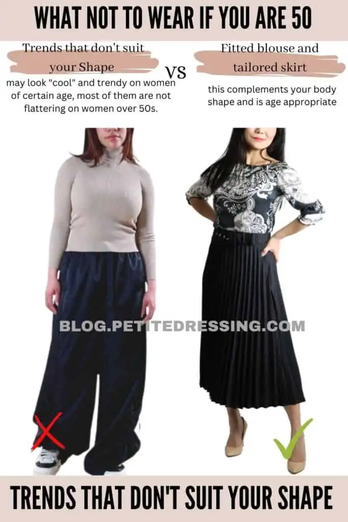 Trends that don't suit your Shape