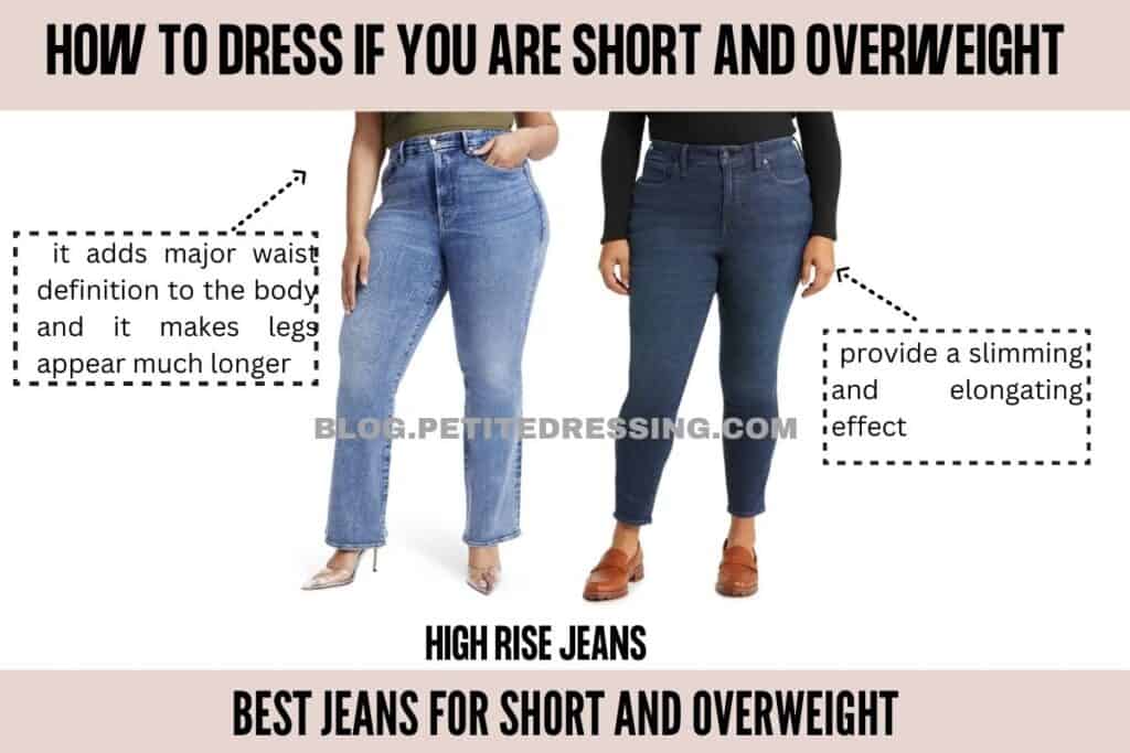 best jeans for short and overweight