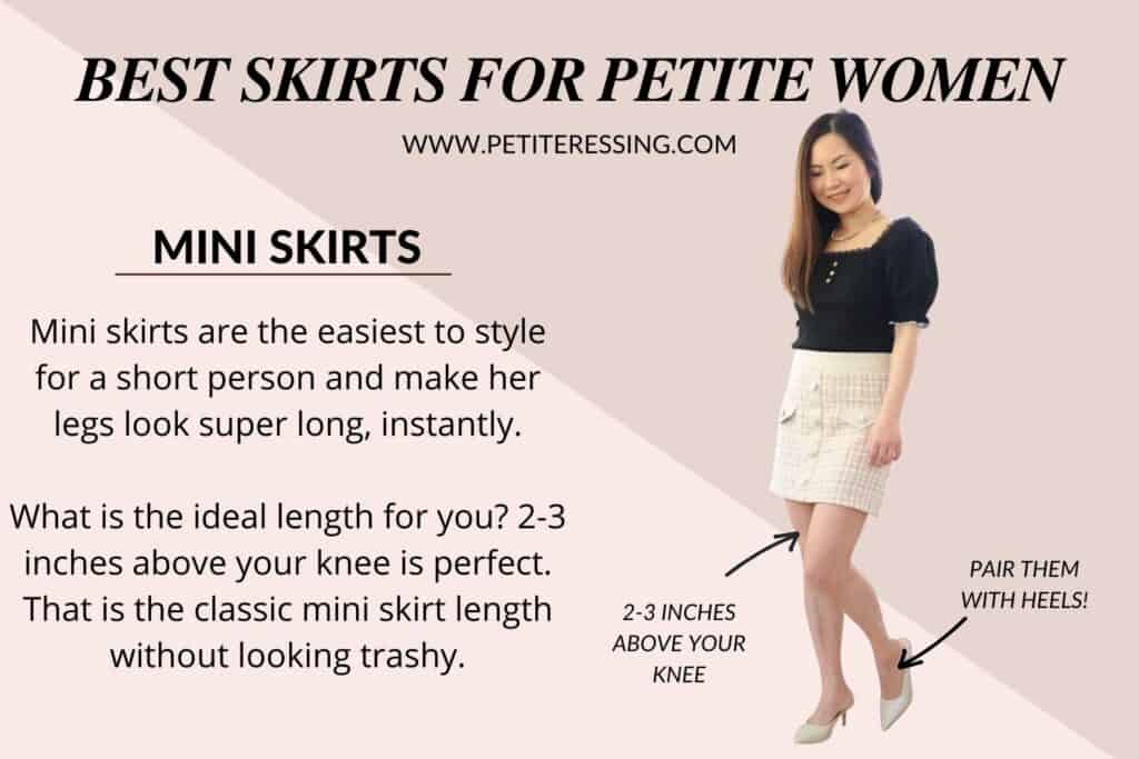 best skirts for petite women