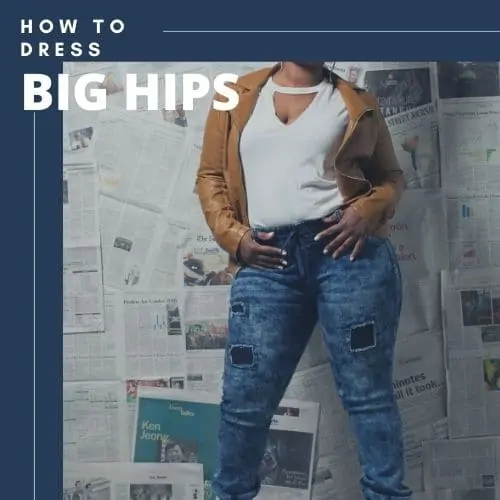 how to hide big hips