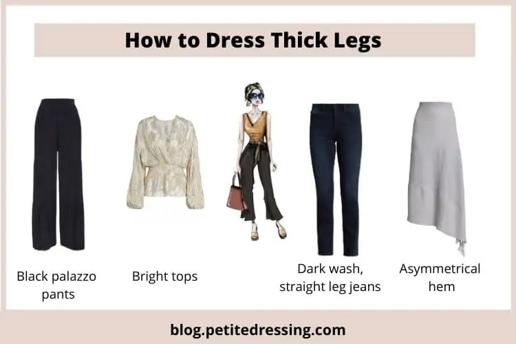 14 Ways to Make Legs Look Thinner - Petite Dressing