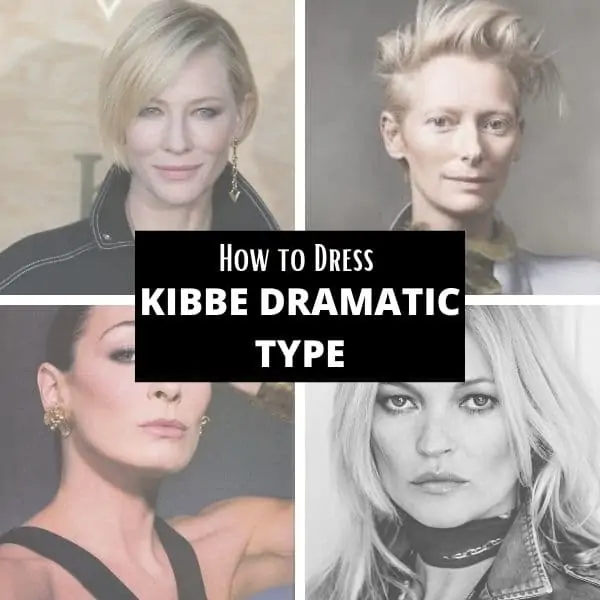 how to dress kibbe dramatic type