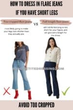 7 Tips to Wearing Flare Jeans if you have short legs