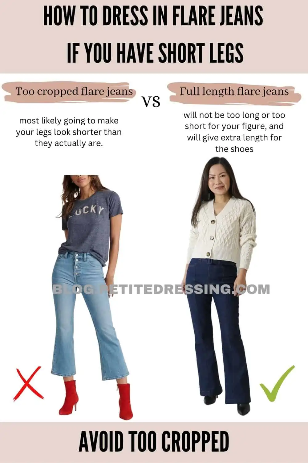 How To Style Flare Jeans – A Double Dose