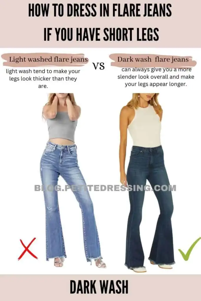 7 Tips to Wearing Flare Jeans if you have short legs - Petite Dressing