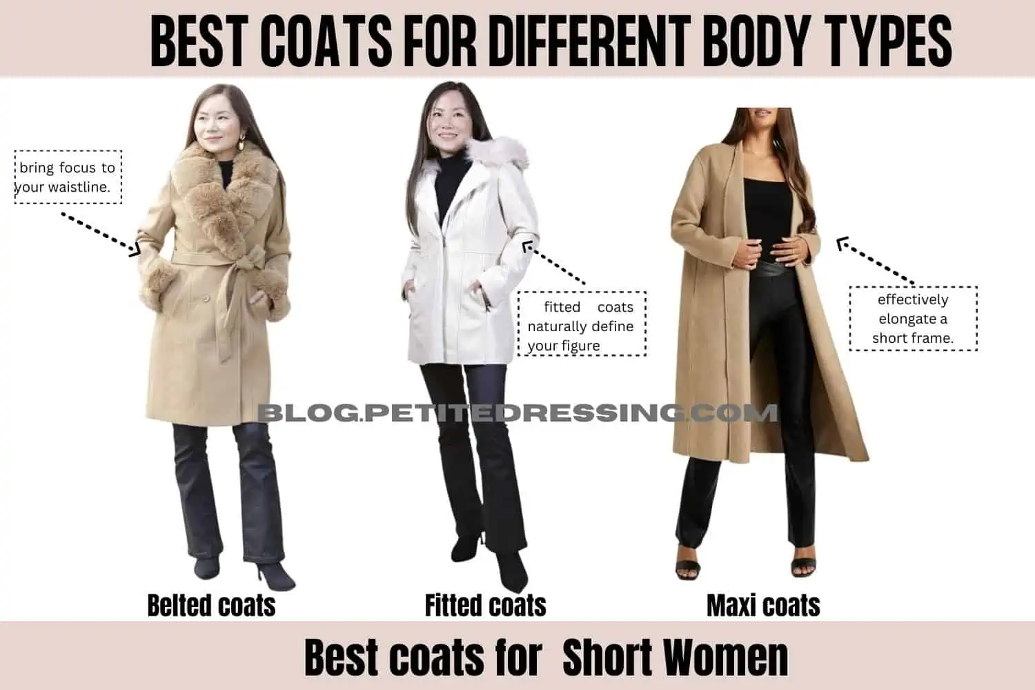 How to Choose the Best Coats for Different Body Types - Petite