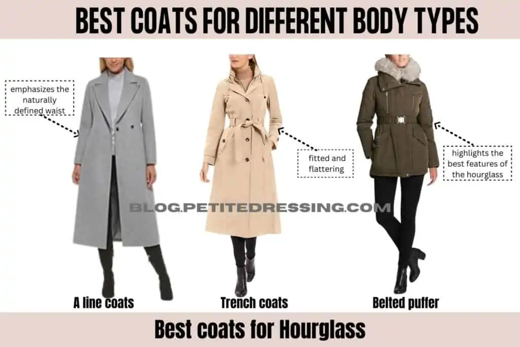 Best coats for different body types-hourglass