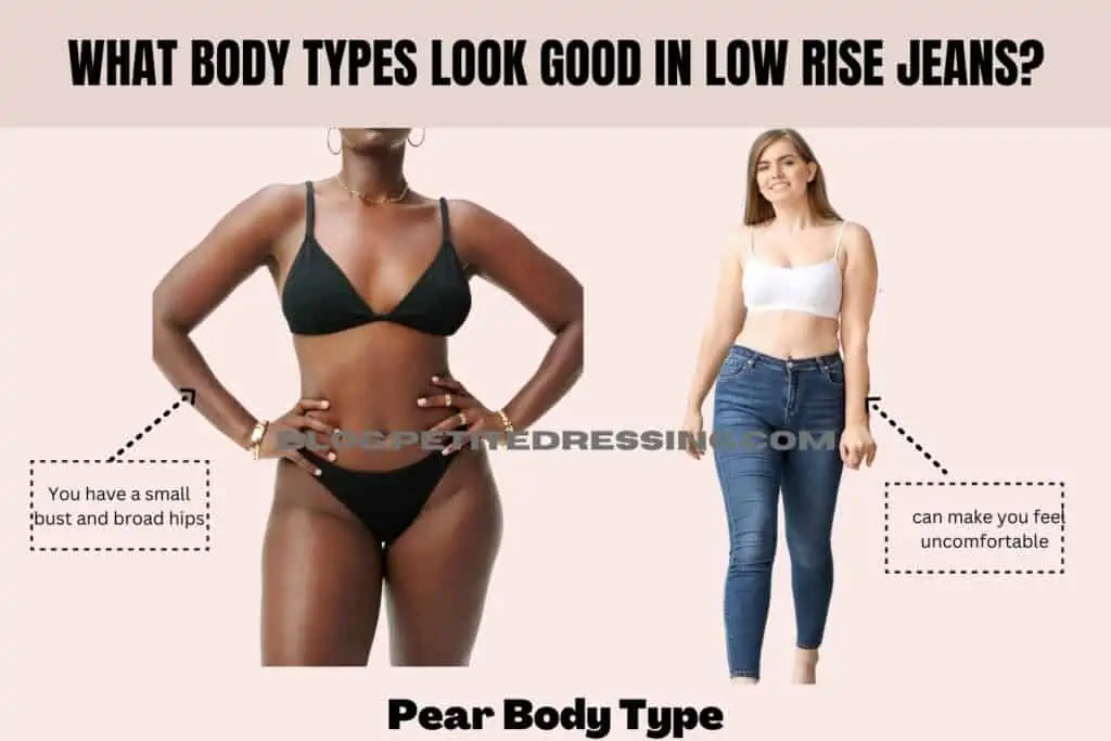 Body Types that should be Cautious with Low-Rise Jeans-Pear shaped type (1)