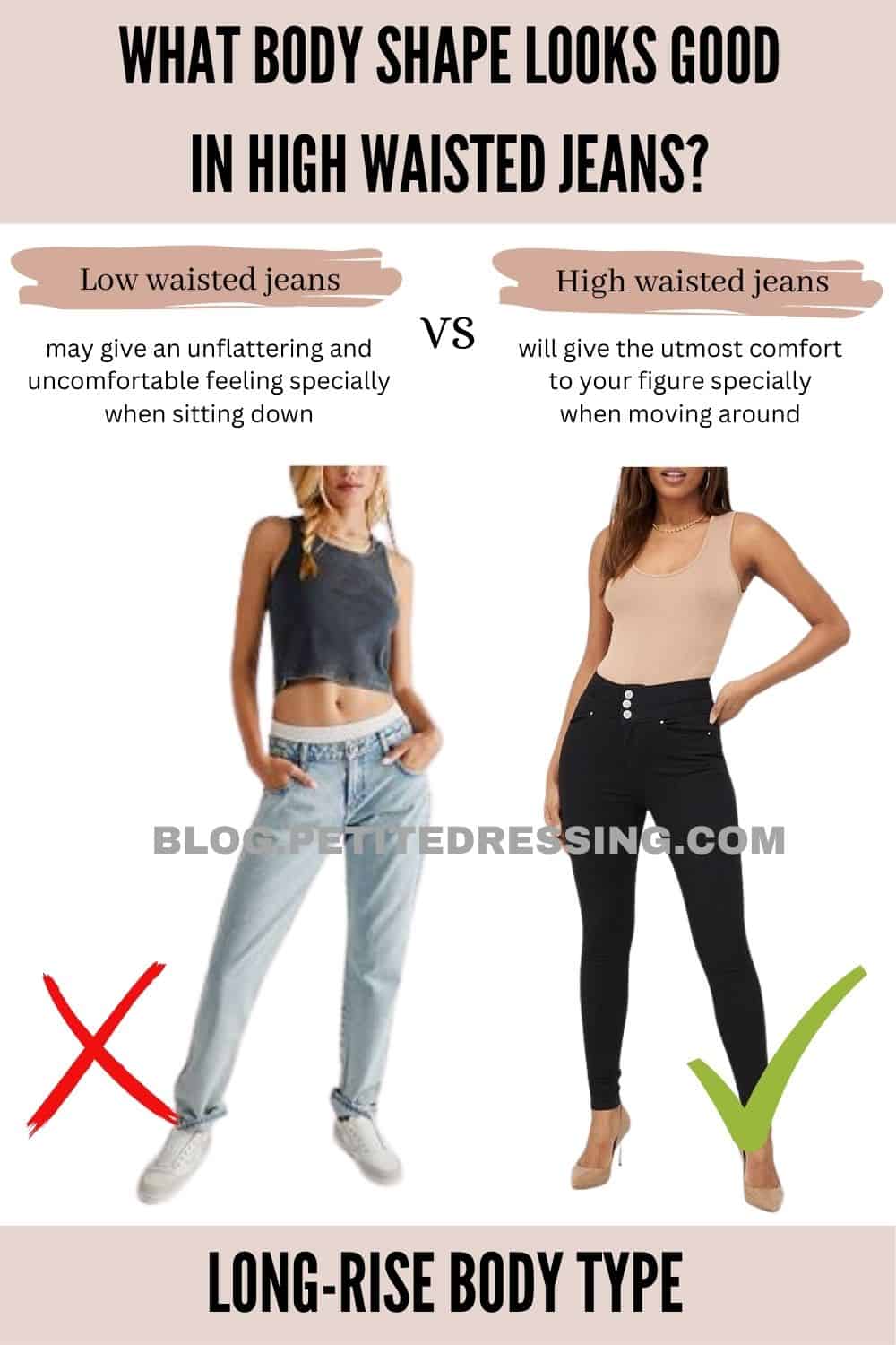 What style of jean wear according to your body type? – Laty Rose US Store