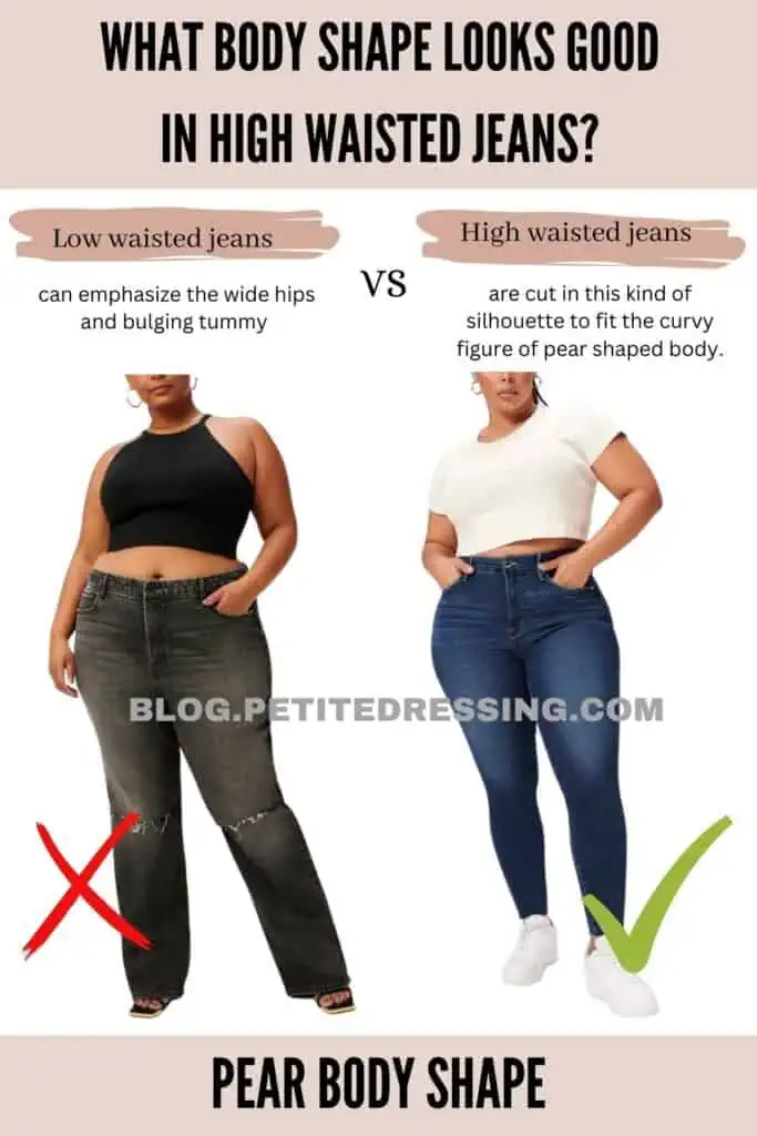 What Body Shape Looks Good in High-Waisted Jeans?