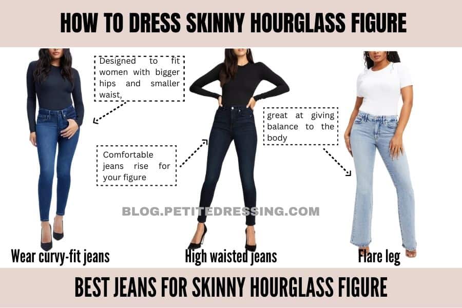 best JEANS for skinny hourglass figure