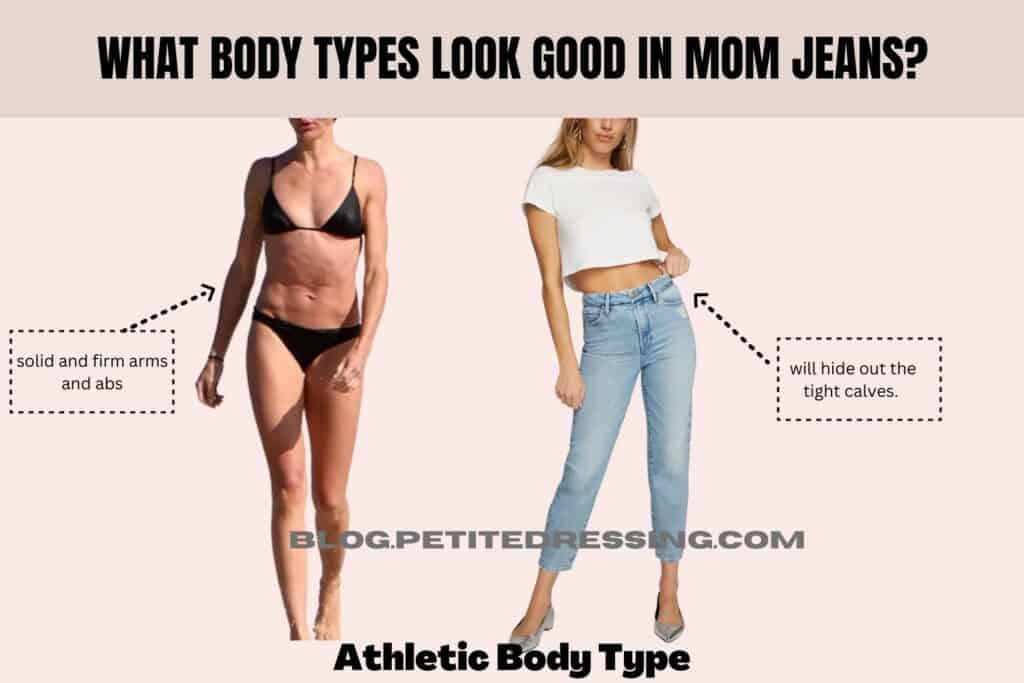 What body types look good in Mom jeans?