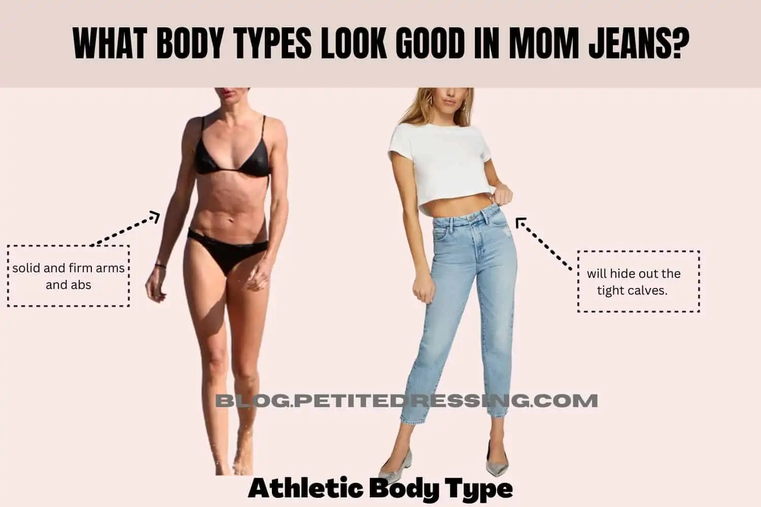 What body types look good in Mom jeans? - Petite Dressing