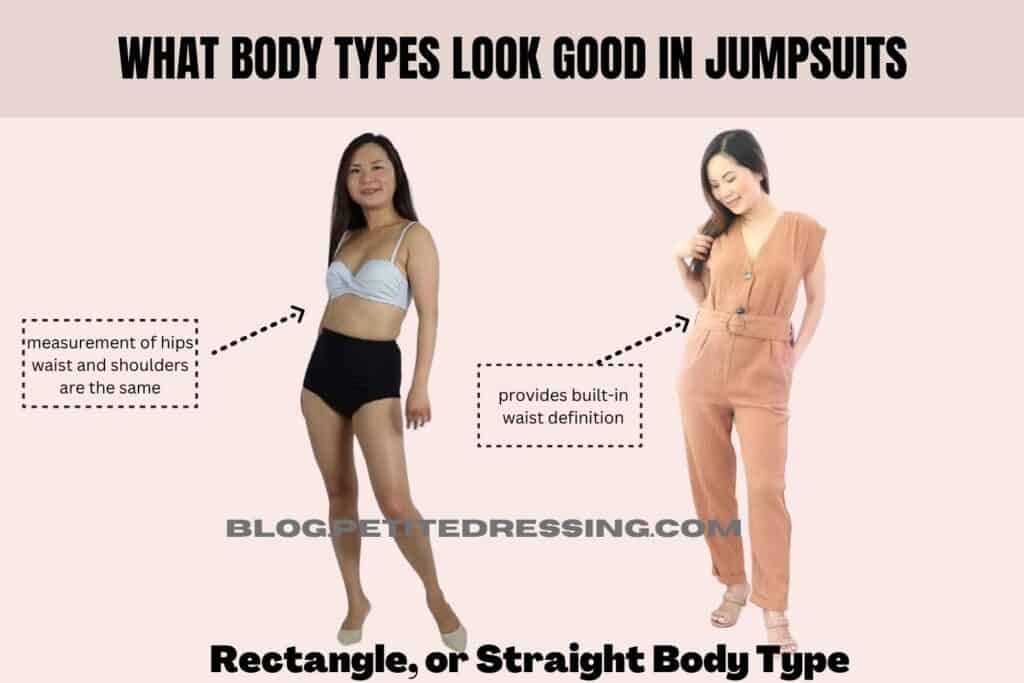 Rectangle, or Straight Body Type