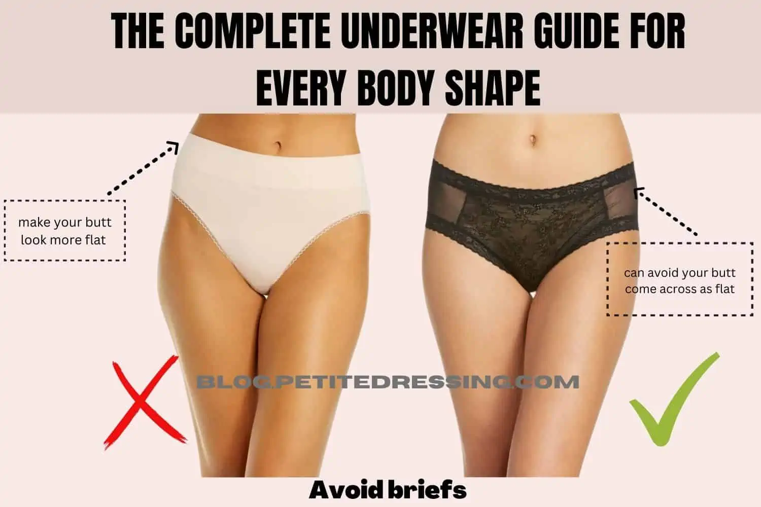 How To Choose The Right Underwear That Suits Your Body Shape