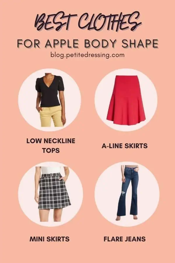 Apple Shaped Body: The Ultimate Styling Guide - Petite Dressing