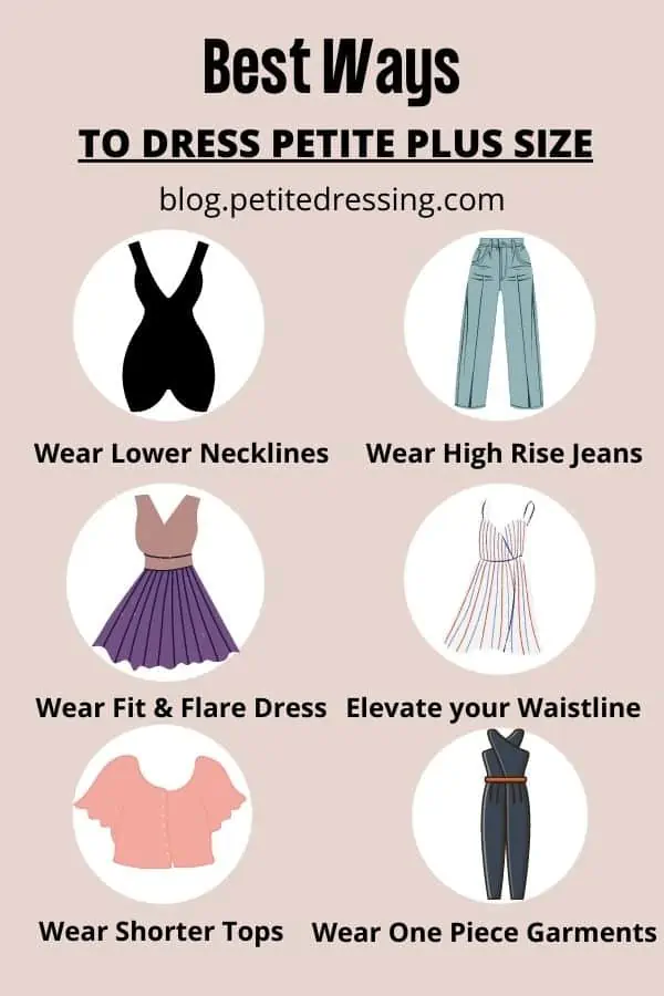16 Best Ways to Dress Petite Plus Size - Petite Dressing