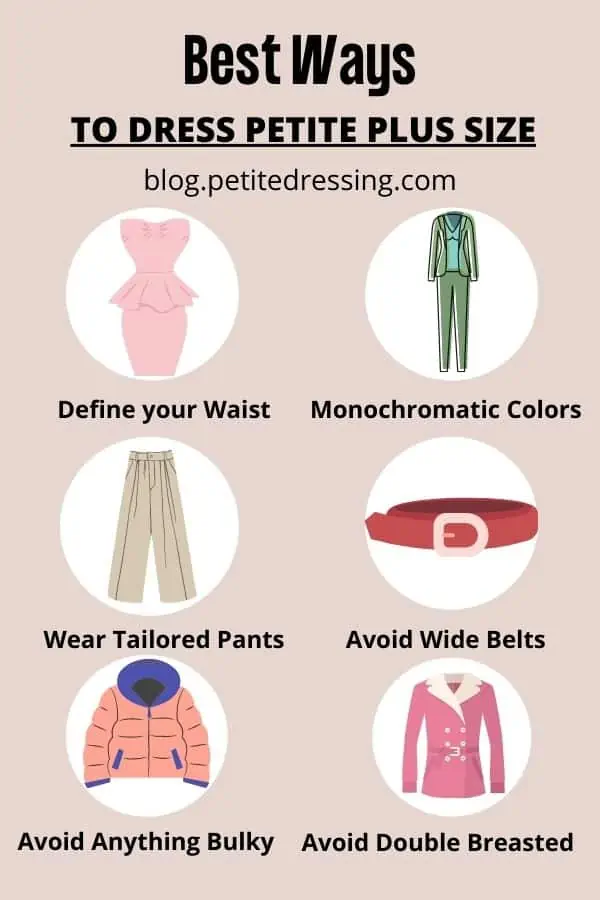 16 Best Ways to Dress Petite Plus Size - Petite Dressing