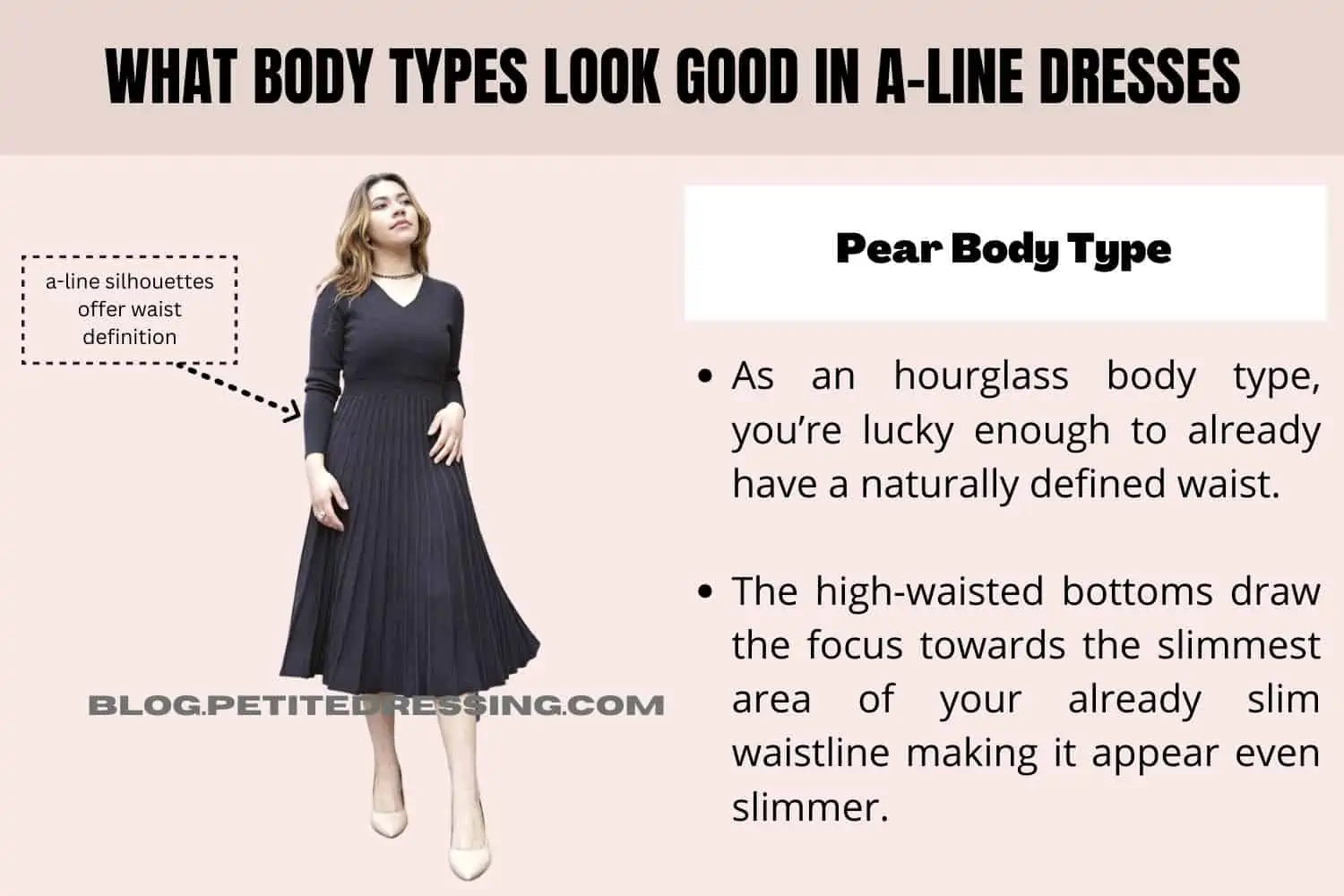 A line dress on sale definition