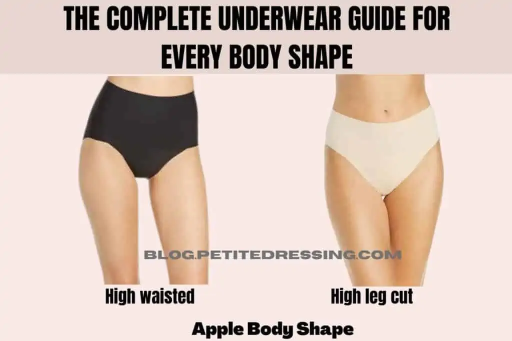 _The Complete Underwear Guide For Every Body Shape-Apple Body Shape