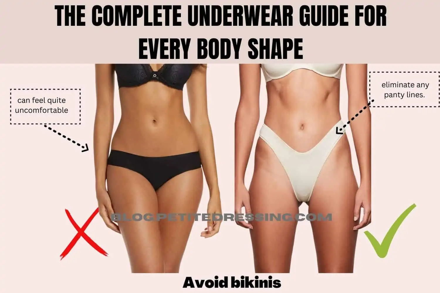 The Complete Underwear Guide For Every Body Shape Petite Dressing