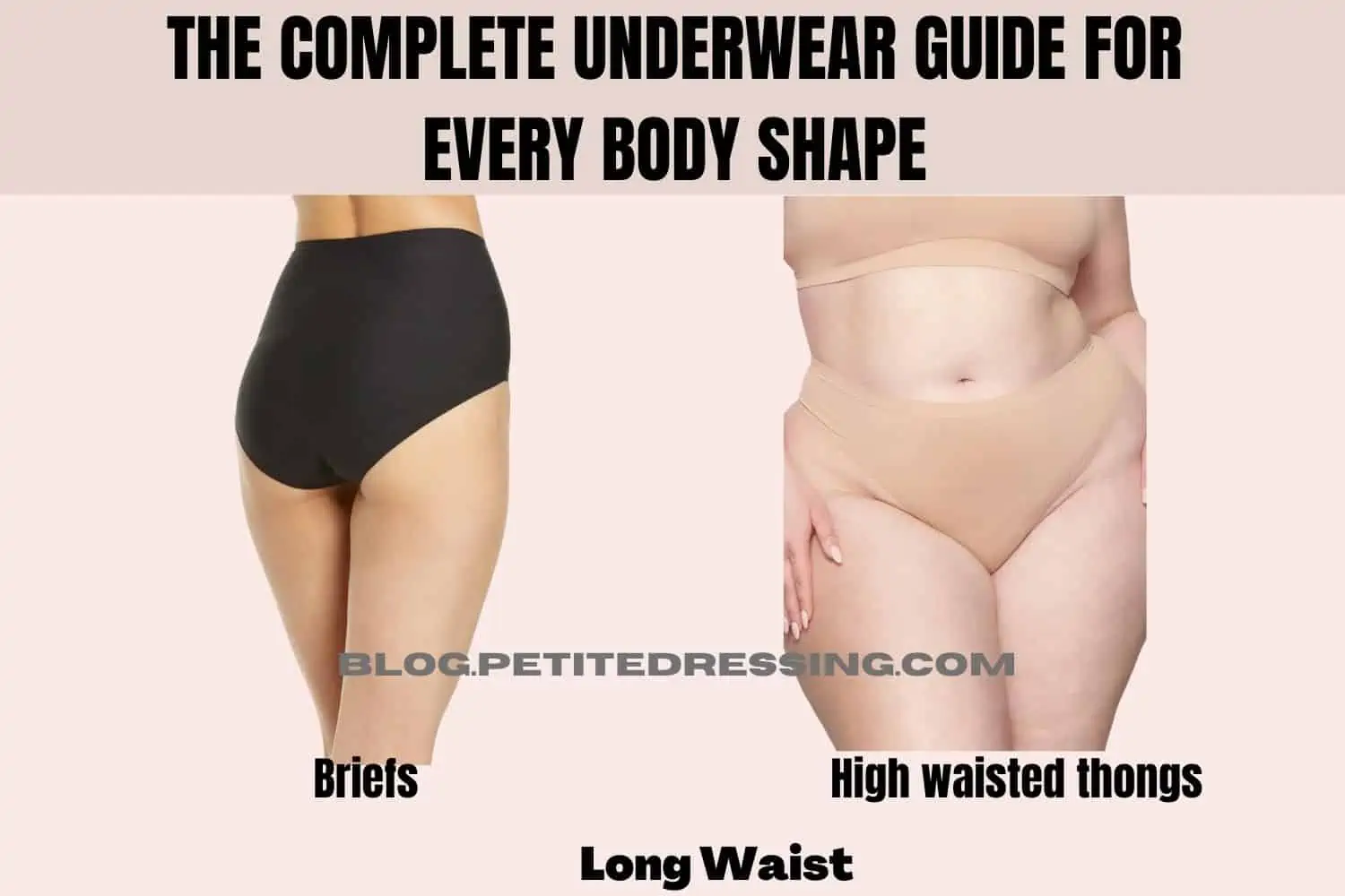 What are high waist briefs?  Briefs Fit and Style Guide by