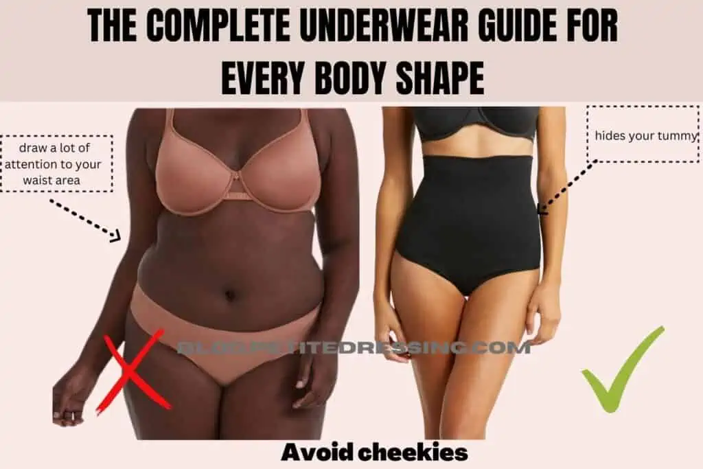 _The Complete Underwear Guide For Every Body ShapeAvoid cheekies