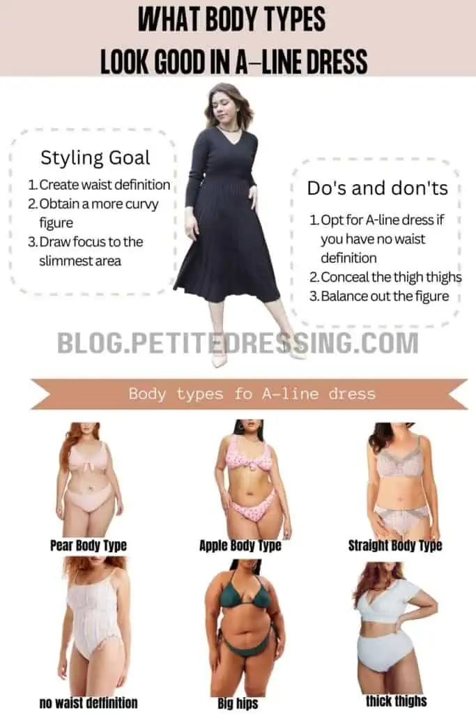 What Body Types Look Good in A-Line Dresses-1