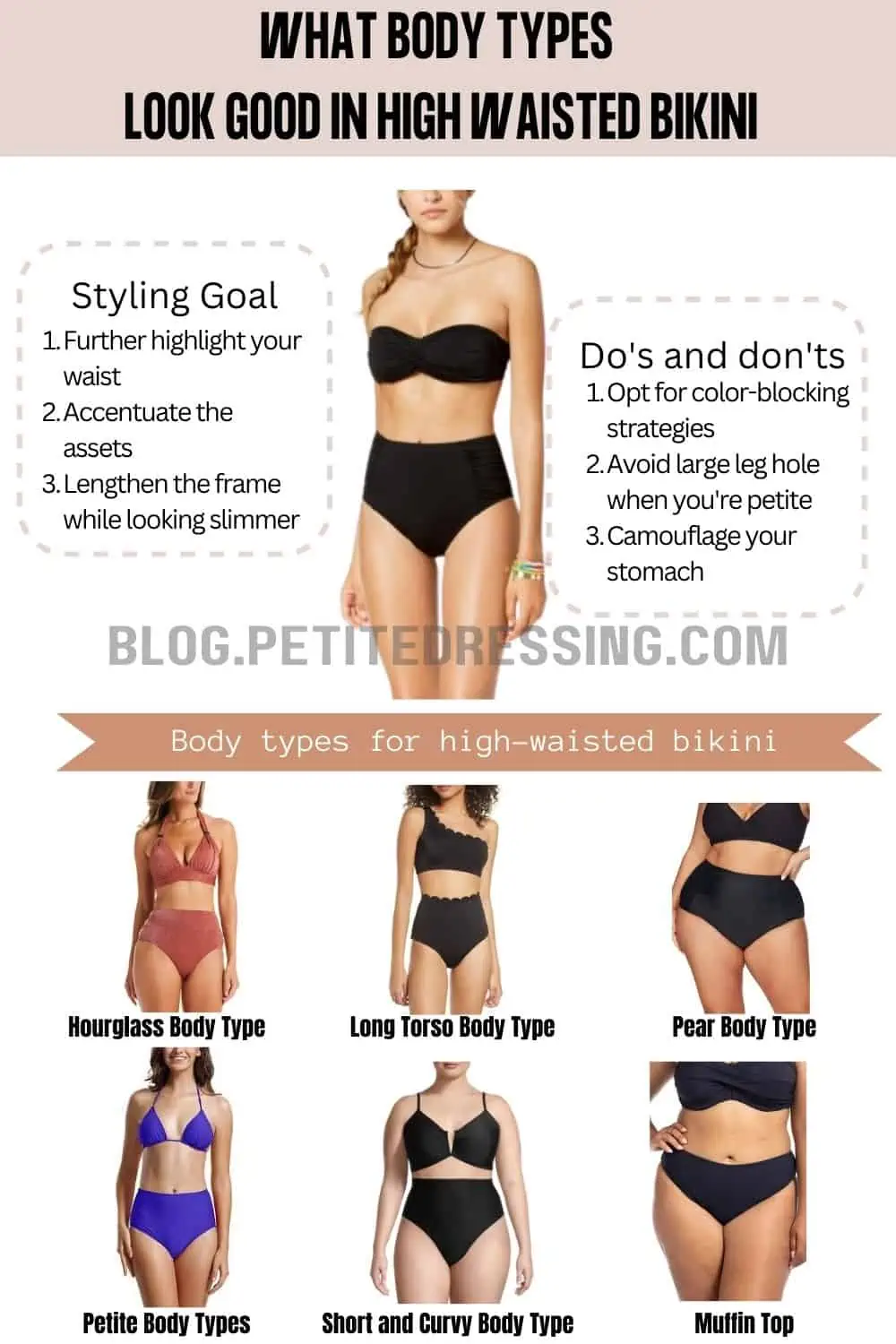 Best Bathing Suits for Each Body Type - Petite Dressing