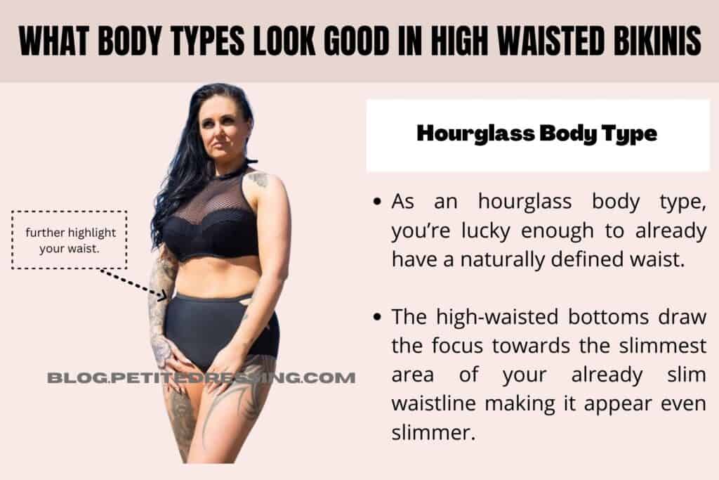 What Body Types Look Good in High Waisted Bikinis-Hourglass Body Type