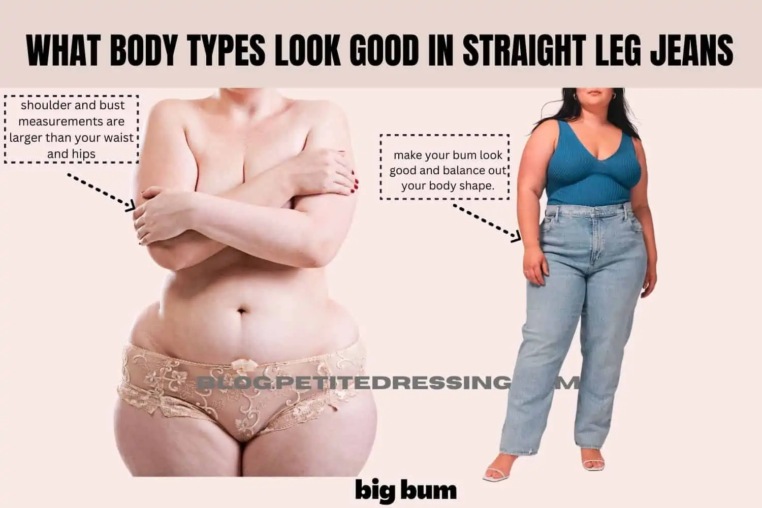 What Body Types Look Good in Straight Leg Jeans Petite Dressing