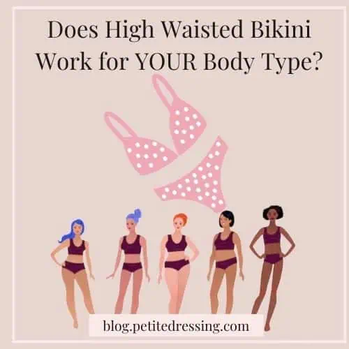 what body types look good in high waisted bikini