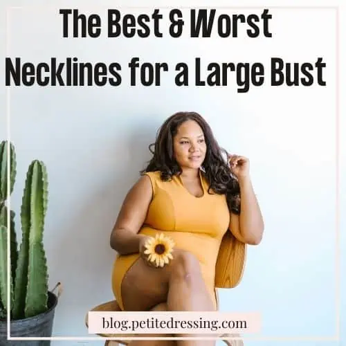 how to choose the best necklines for a large bust