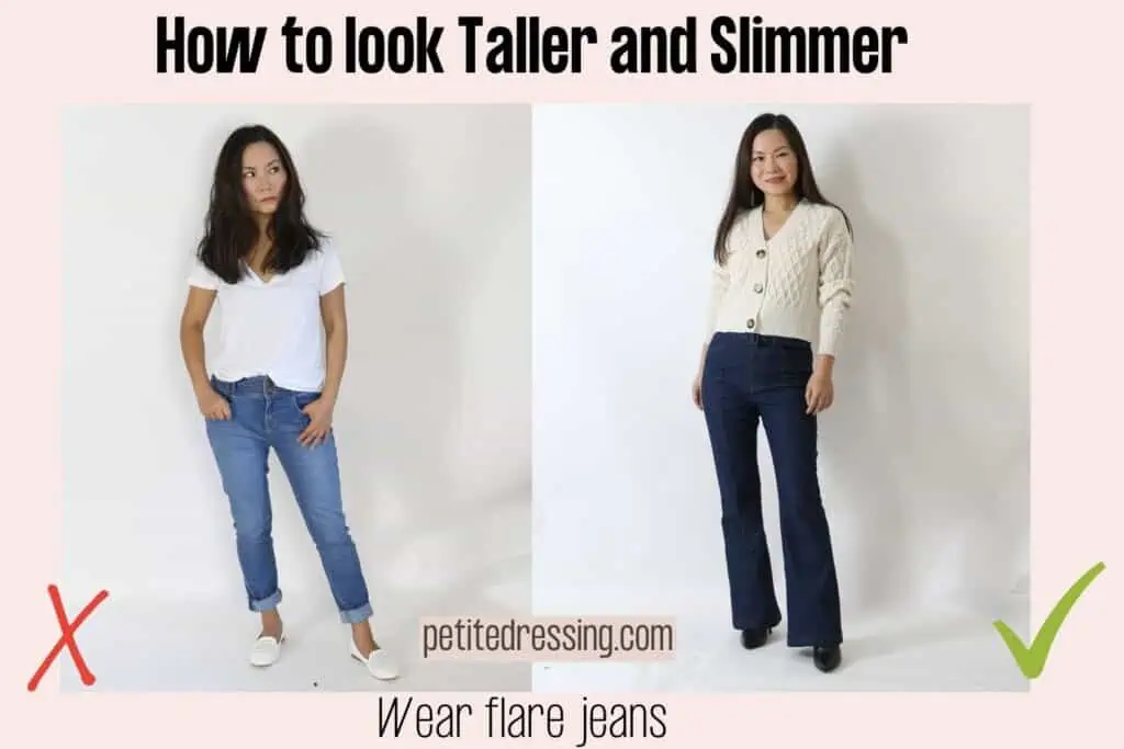 20 Ways to Look Taller and Slimmer Instantly - Petite Dressing