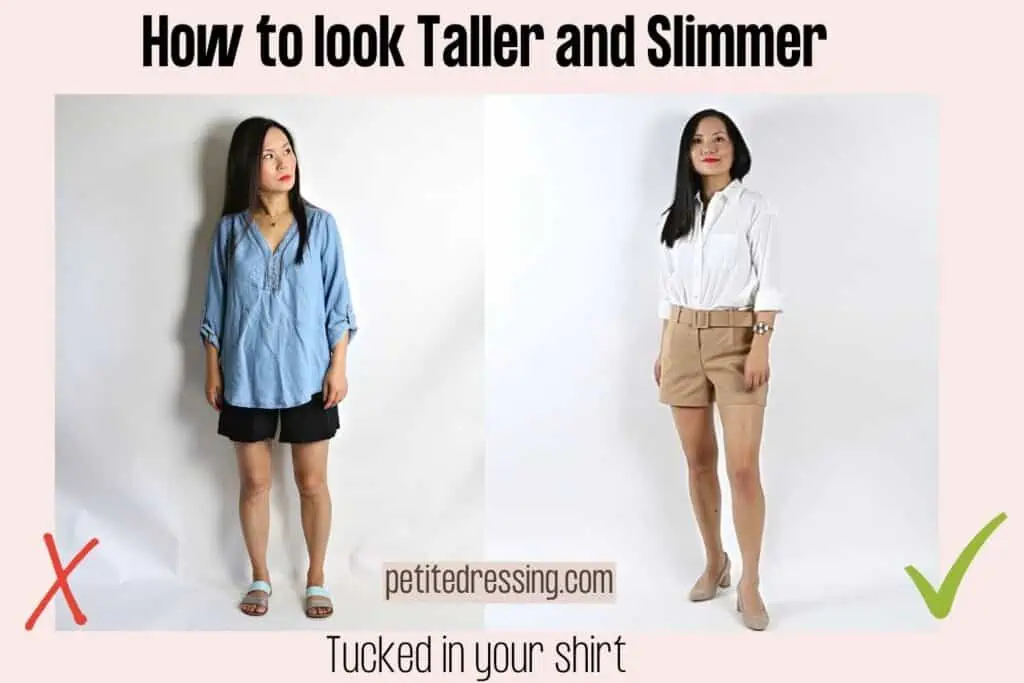 How to look taller and slimmer - Mademoiselle
