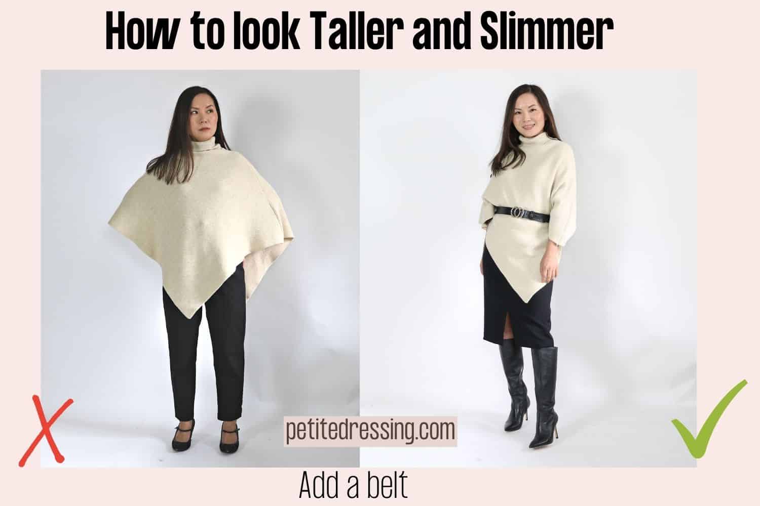 I'm 5'2", Here's 20 Best Ways To Look Taller And Slimmer Instantly