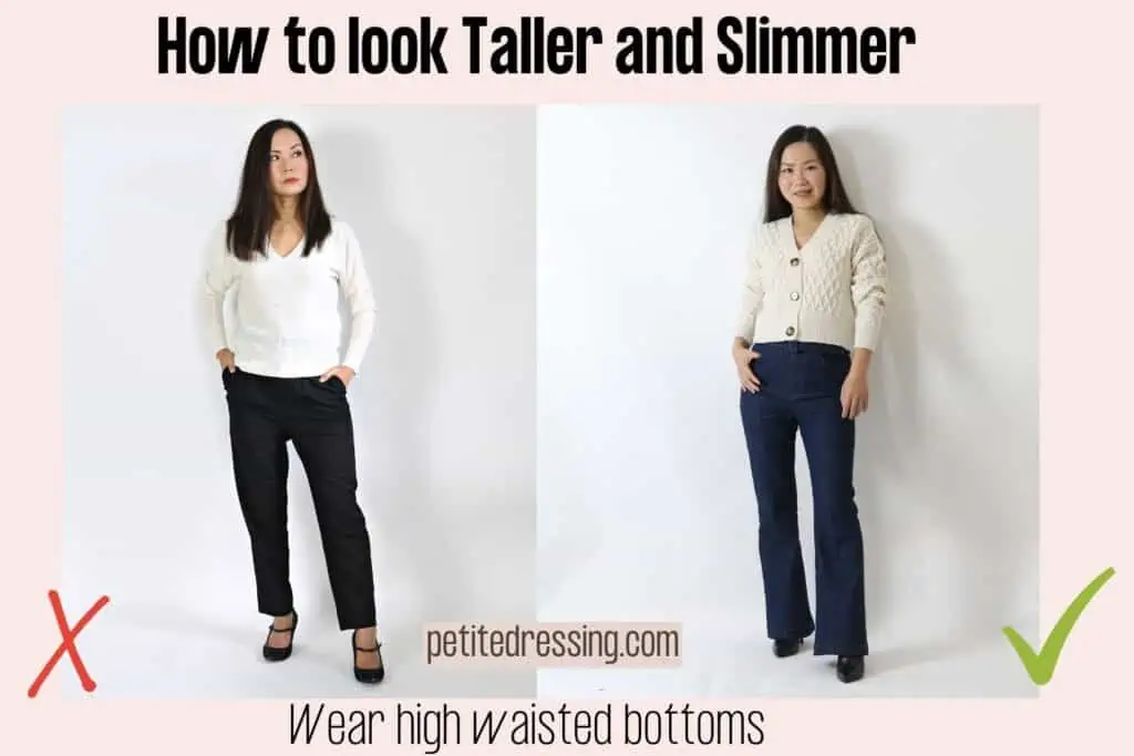 20 Ways to Look Taller and Slimmer Instantly - Petite Dressing
