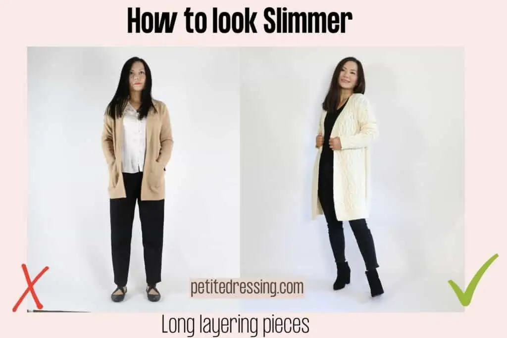 What Clothes Make You Look Slimmer - Petite Dressing