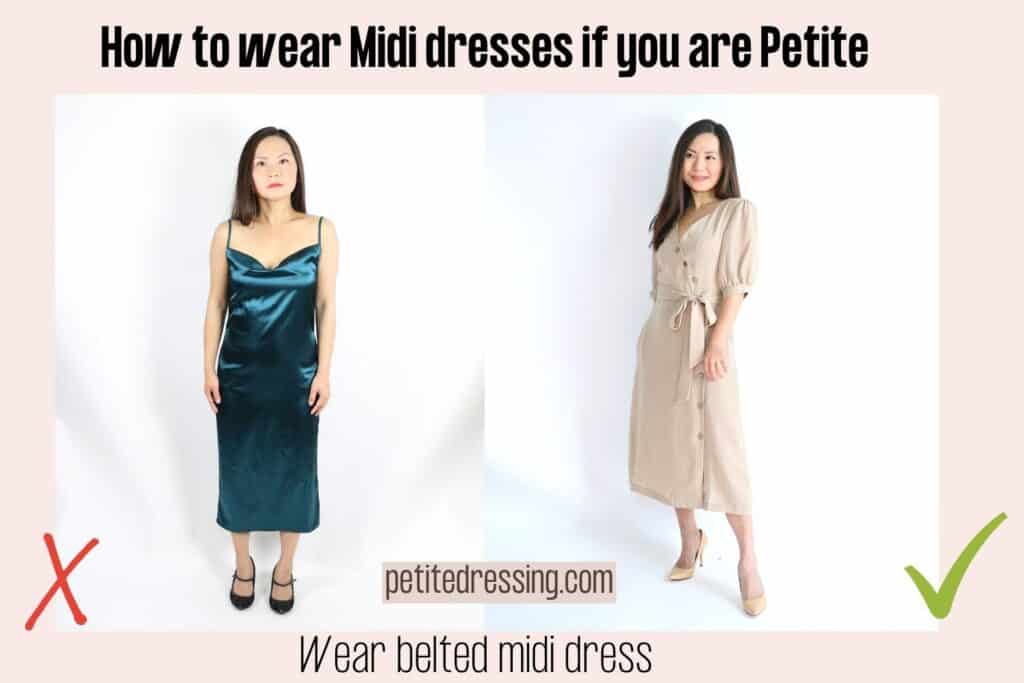 I'm 5'2", here's the 12 MustKnow Tips for Midi dress if you are Short