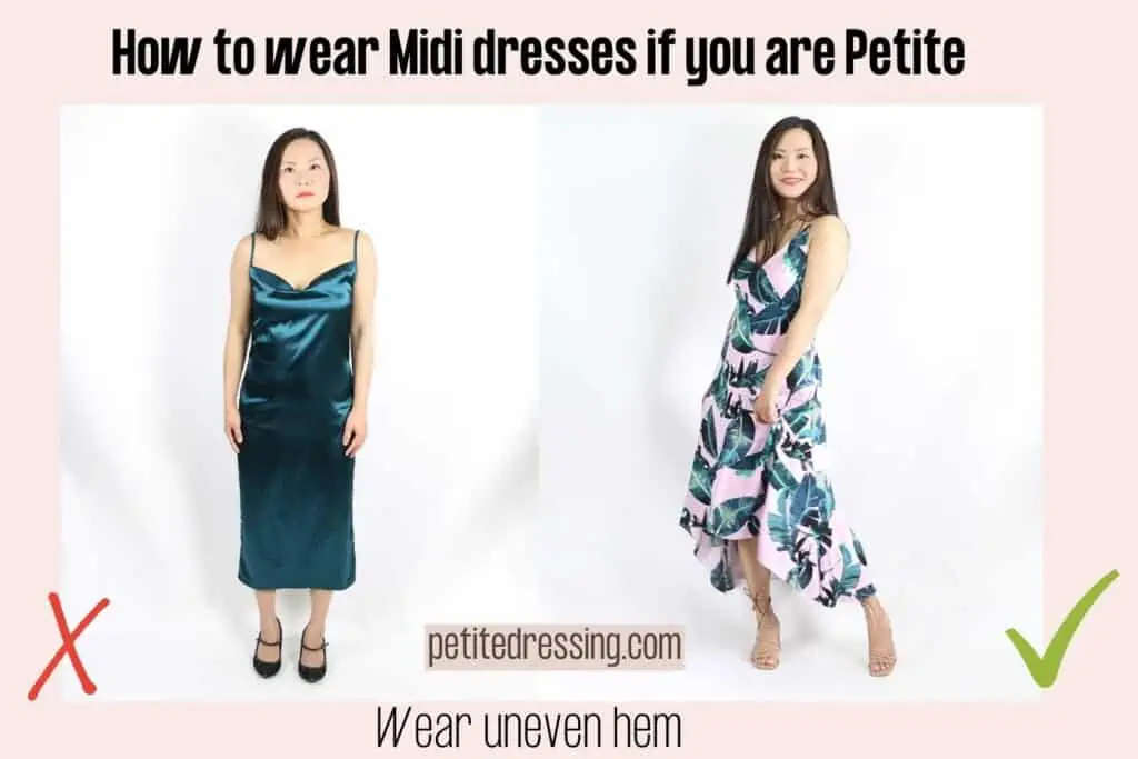 Midi dresses hotsell for short ladies