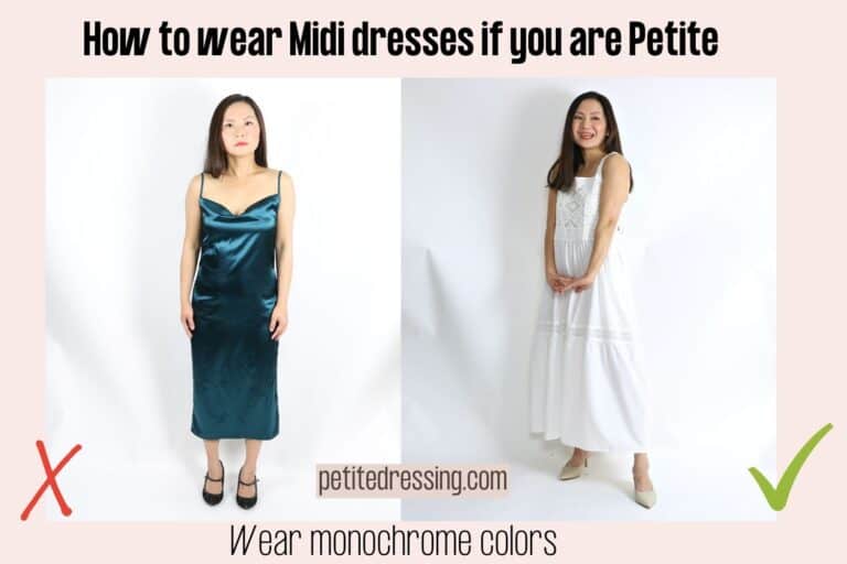 I'm 5'2", here's the 12 MustKnow Tips for Midi dress if you are Short