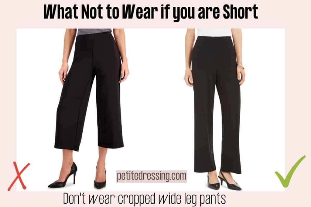 What Not To Wear if You are Short