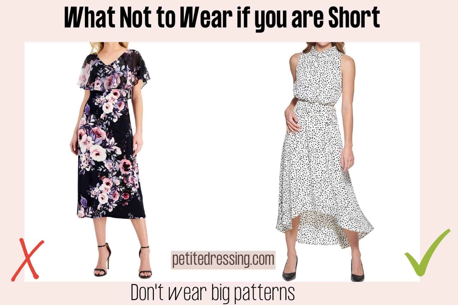 What Not To Wear if You are Short