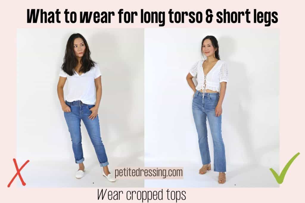 How to Dress If You Have Long Torso Short Legs