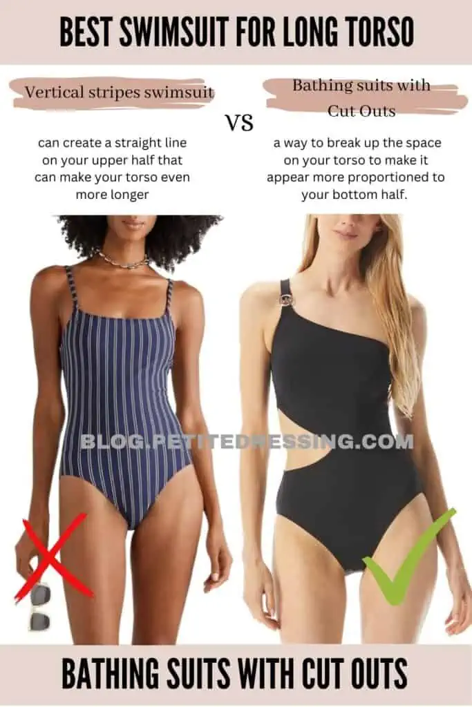 Long torso bathing sale suits sale