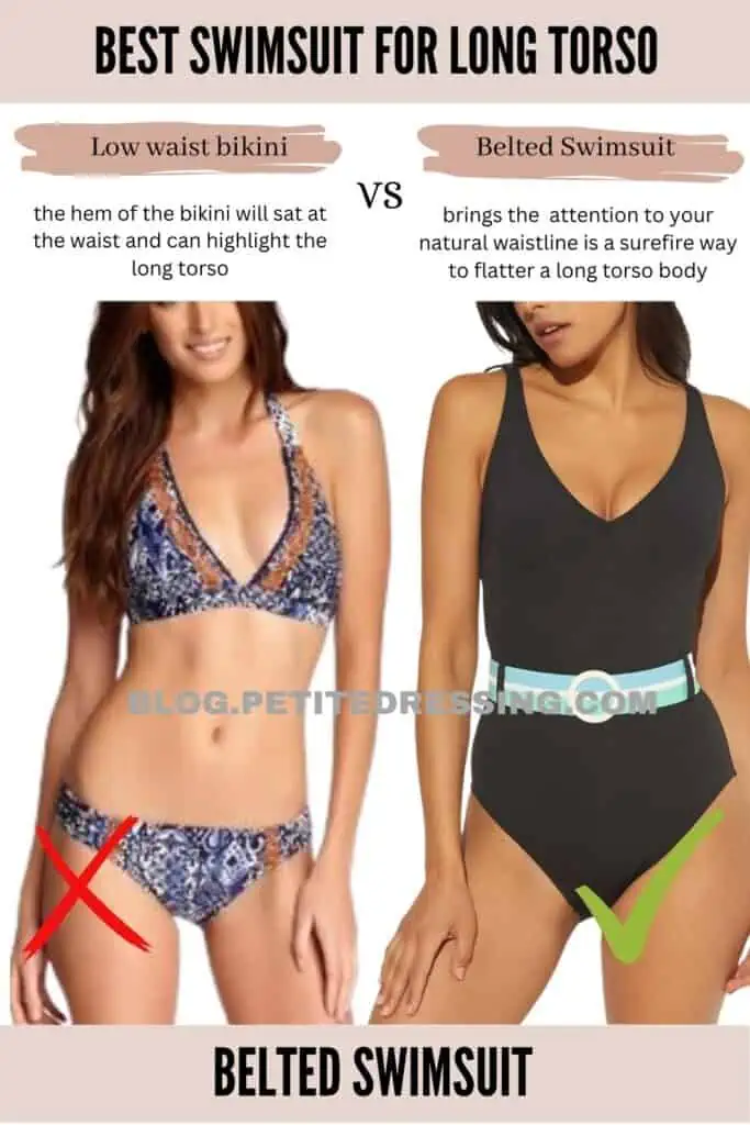 Best bathing suits hot sale for long torso