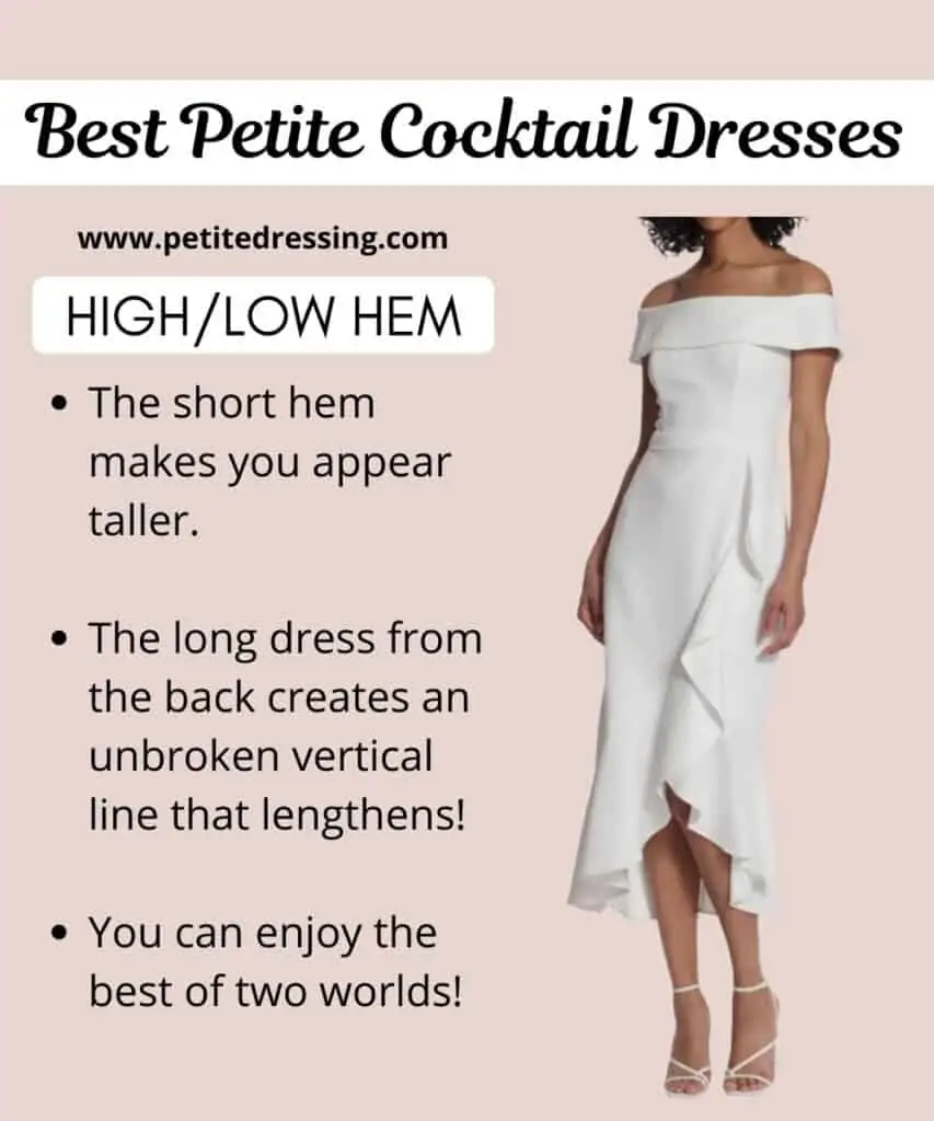 Cocktail dresses 2025 for short women