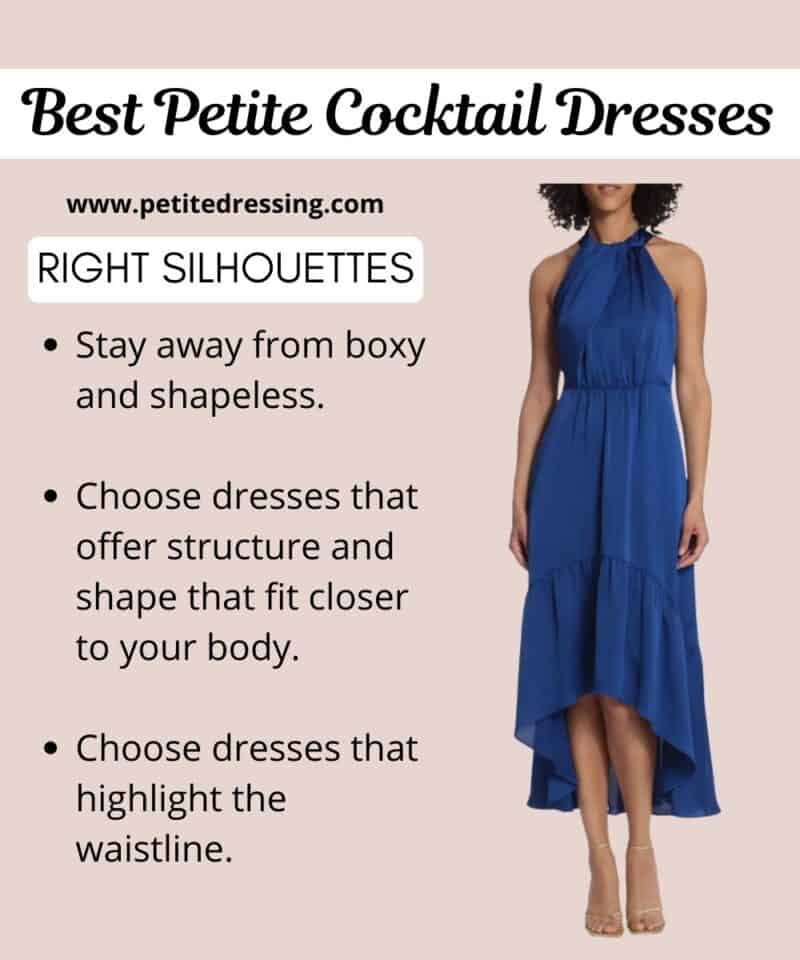 I'm 5'2", here's the Complete Cocktail Dress Guide for Petite Women