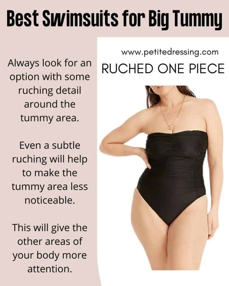 What Swimsuits are Good for a Big Tummy