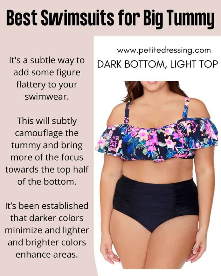 What Swimsuits are Good for a Big Tummy